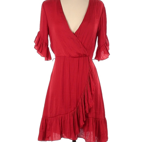Oysho Red Mini Dress - Picture 1 of 2